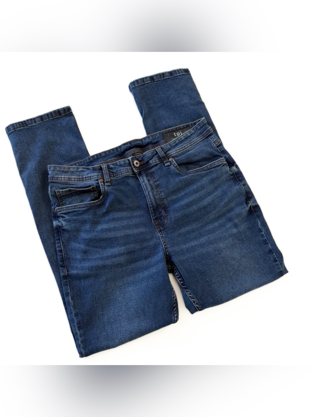 The Perfect Jean NYC Men’s 36 x 31 Slim Thick Stretch Straight Jeans